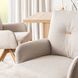Стілець поворотний MEBEL ELITE BIANCO Бежевий