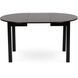 Стіл кухонний розкладний MEBEL ELITE HARRY 1 102(142)х102 см Чорний