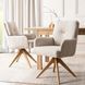 Стілець поворотний MEBEL ELITE BIANCO Бежевий