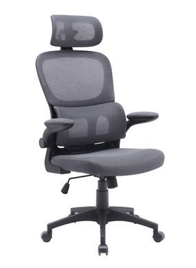 Комп'ютерне крісло Torso Grey Ergomix Сірий фотографія