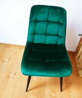 Стул CHIC Velvet Signal Зеленый фотография