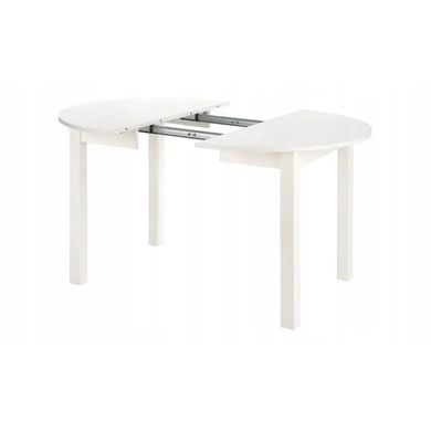 Стіл кухонний розкладний MEBEL ELITE HARRY 102-142х102 см Білий фотографія
