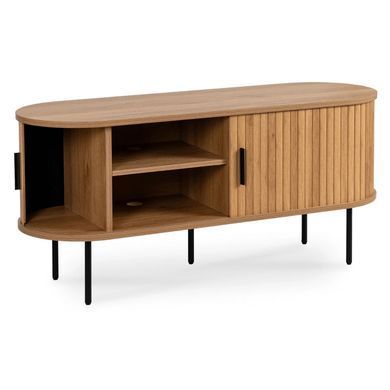 ТВ Тумба MEBEL ELITE TRISH 120 Дуб фотография