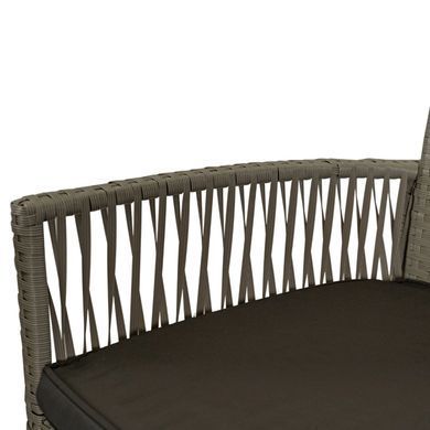 Комплект садових меблів MEBEL ELITE FILADELFIA Сірий