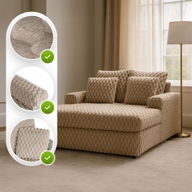Кресло MEBEL ELITE KOBEL Беж фотография