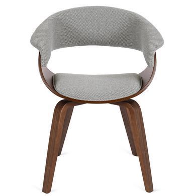 Стілець MEBEL ELITE GARY 2 Сірий / горіх фотографія