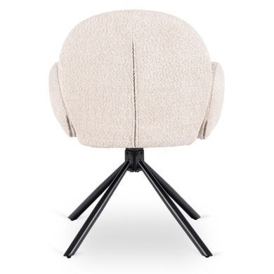 Стілець поворотний MEBEL ELITE MUSSO Бежевий фотографія