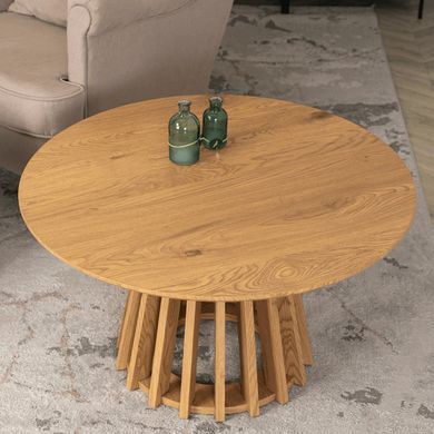 Журнальний столик HARPER MAX MEBEL ELITE 80x80 Дуб фотографія