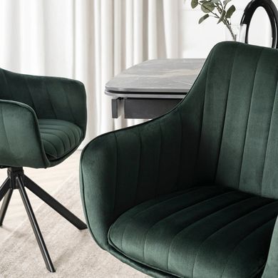 Стул поворотный MEBEL ELITE MUMBAI 2 Velvet&nbsp;Зеленый фотография