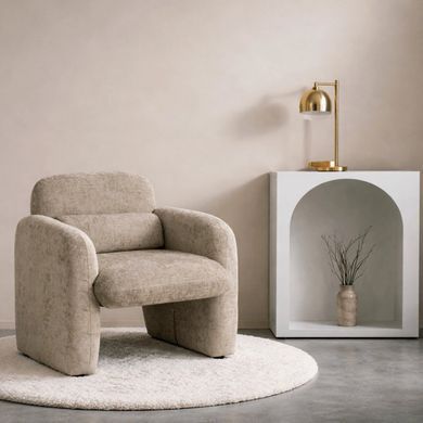 Кресло MEBEL ELITE TOGO Беж фотография