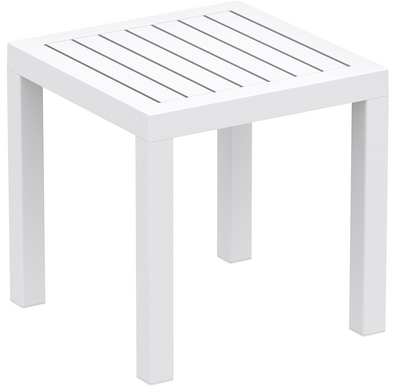Комплект із 2 шезлонгів Onto Siesta Slim + Стіл Siesta Ocean Side Table - White