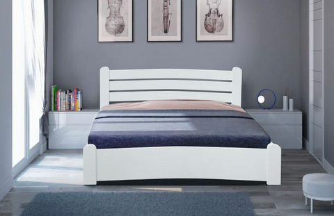 Ліжко Сабріна Мікс Меблі 160-200 Білий фотографія