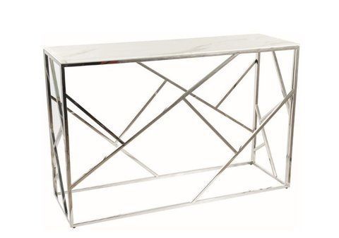Консоль ESCADA C II Signal 120x40 Білий Ефект Мармуру / Хром фотографія