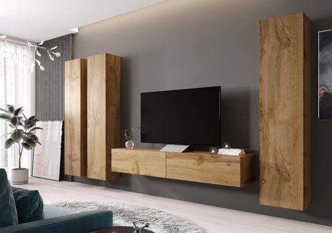 Стенка VIGO 1 Cama Дуб вотан мат фотография