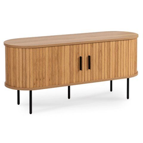 ТВ Тумба MEBEL ELITE TRISH 120 Дуб фотография