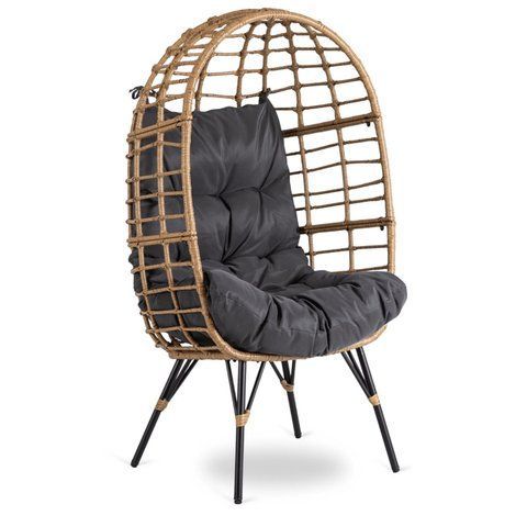 Крісло MEBEL ELITE MADISON Сірий фотографія