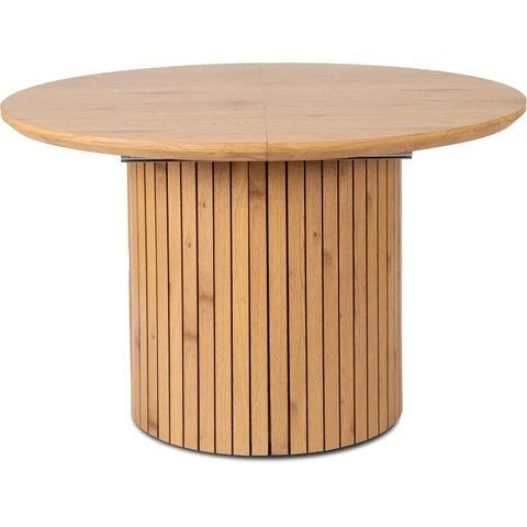 Стол круглый раскладной MEBEL ELITE CHARLES 120(160)х120 см Дуб фотография