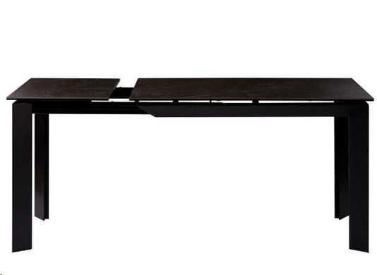 Стіл Обідній VERMONT BLACK MARBLE Concepto 120/170x80 Кераміка фотографія