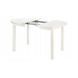 Стіл кухонний розкладний MEBEL ELITE HARRY 102-142х102 см Білий