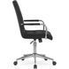 Стул офисный поворотный MEBEL ELITE BOSTON Velvet Черный