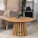 Журнальний столик HARPER MAX MEBEL ELITE 80x80 Дуб
