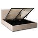 Ліжко двоспальне MEBEL ELITE MARSYLIA 160x200 см Беж