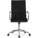 Стул офисный поворотный MEBEL ELITE BOSTON Velvet Черный