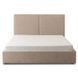 Ліжко двоспальне MEBEL ELITE MARSYLIA 160x200 см Беж