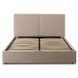Ліжко двоспальне MEBEL ELITE MARSYLIA 160x200 см Беж