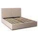 Ліжко двоспальне MEBEL ELITE MARSYLIA 160x200 см Беж