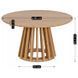 Журнальний столик HARPER MAX MEBEL ELITE 80x80 Дуб
